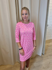 losser jurkje met geometrische print