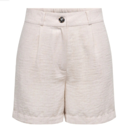 JDYBRUCE HW CITY SHORTS WVN DIA beige
