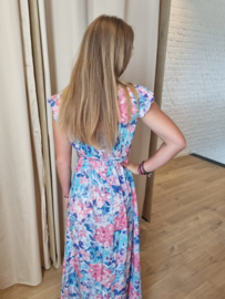 viscose jurk met vrolijke print