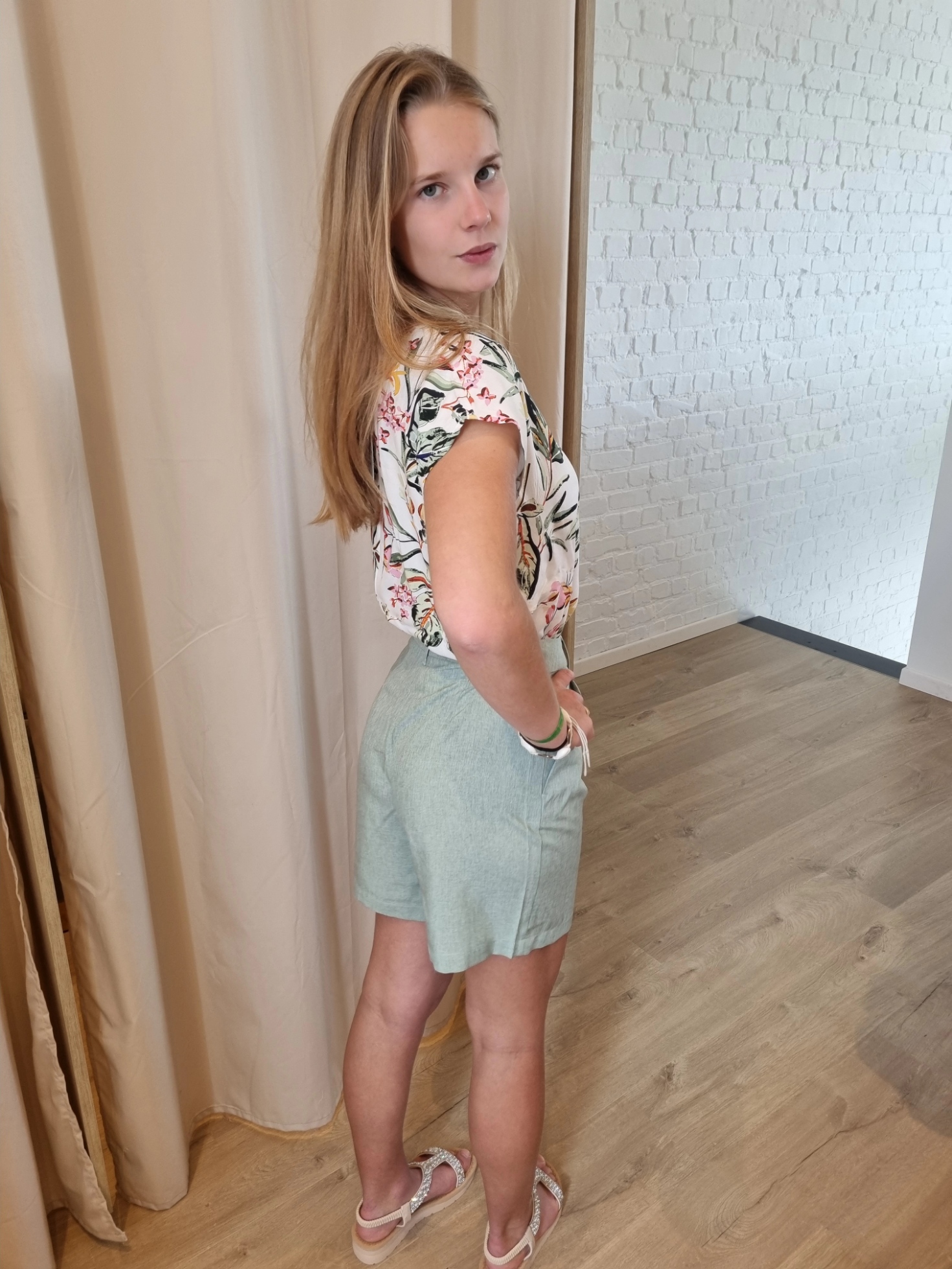 JDYSTAR SEZEN LIFE S/S TOP WVN DIA