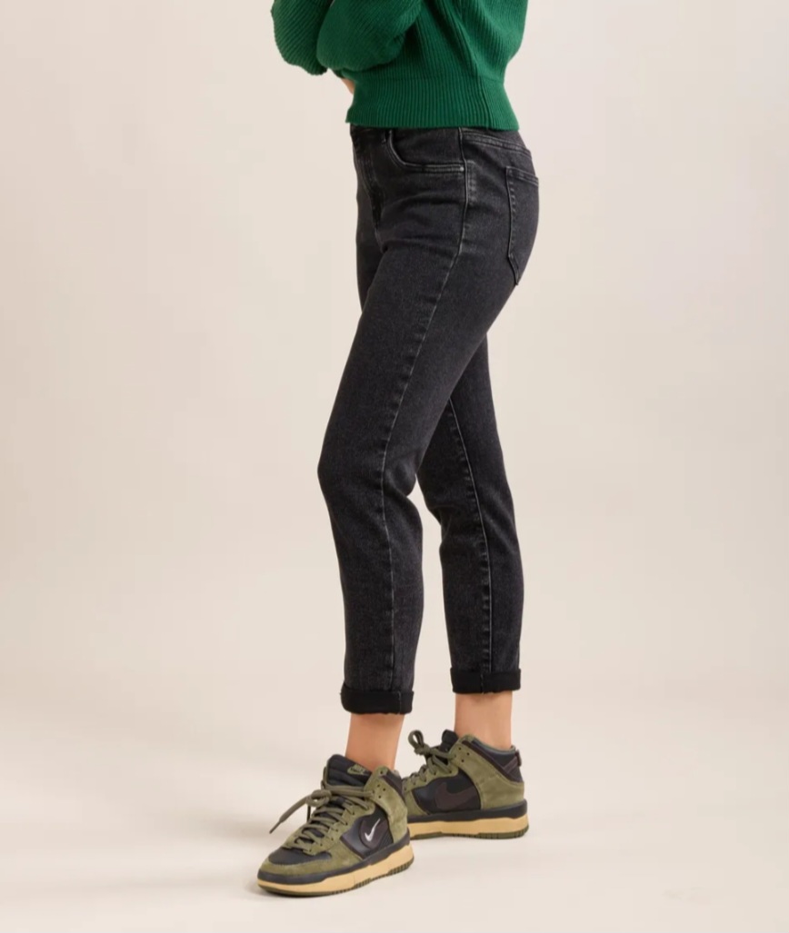 Toxik mom jeans black L20029-3