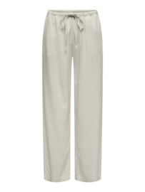 JDYSAY HW LINEN WIDE PANT WVN NOOS lichtbeige