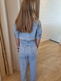jumpsuit jeans lichtblauw