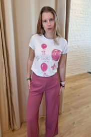 T-shirt ballon fuchsia