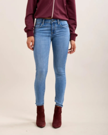 Toxik mediumhoge taille  super push up bleached medium blue L21487-3