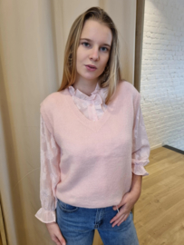 truitje zonder mouwen lichtroze
