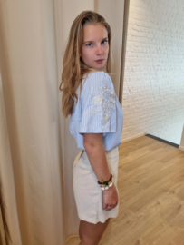 hemd zilveren broderie