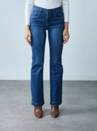 Toxik hoge taille dark bootcut jeans H2757