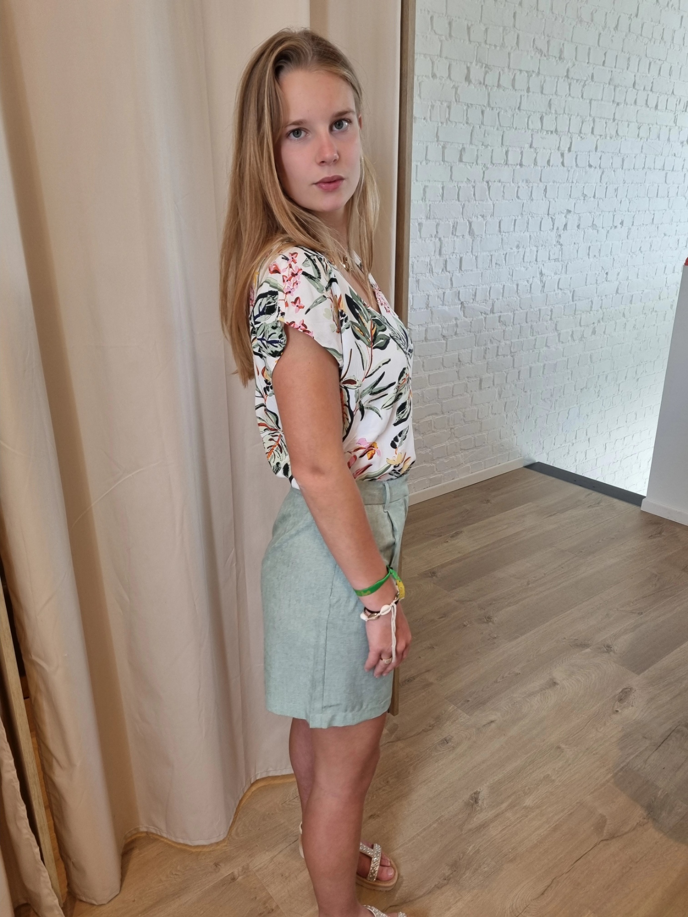 JDYSTAR SEZEN LIFE S/S TOP WVN DIA