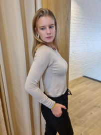 longsleeve met lurex en fijne streepjes JDY