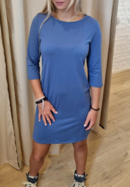 T-shirtjurk lavendelbauw