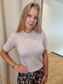 truitje met lichte glitter lichtroze