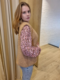 teddy bontje donker beige