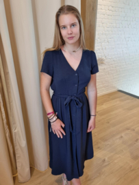 maxi-jurk donkerblauw