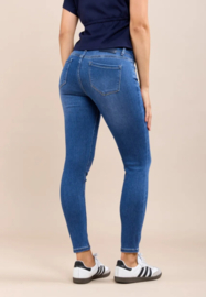 Toxik skinny fit denimblauw L21475-1