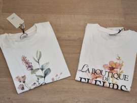 JDYNINNA S/S OVERSIZE PRINT TOP JRS bloemen