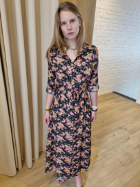 maxi-hemdjurk viscose bloemen