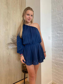 playsuit tetra broderie marineblauw