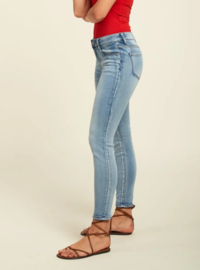 Toxik medium hoge taille lightbleached jeans push up L21284-7