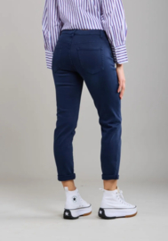 Toxik mom jeans  marineblauw L20029-C7