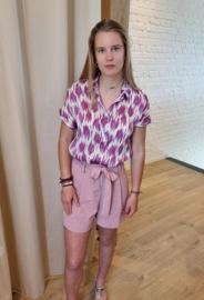 glad shortje roze