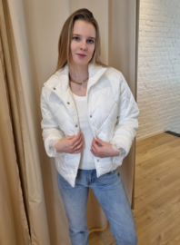 donsjasje lange mouw snoeproze - lichtroze - lichtblauw - beige - wit - munt - geel