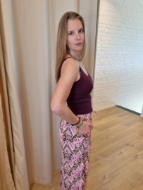 JDYNANNA S/L TOP KNT NOOS plum