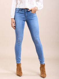 Toxik mediumhoge taille  super push up bright blue L21476-2