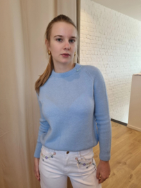 zachte trui alpacawol lichtblauw