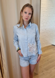 JDYFLORA L/S EMBROIDERY SHIRT