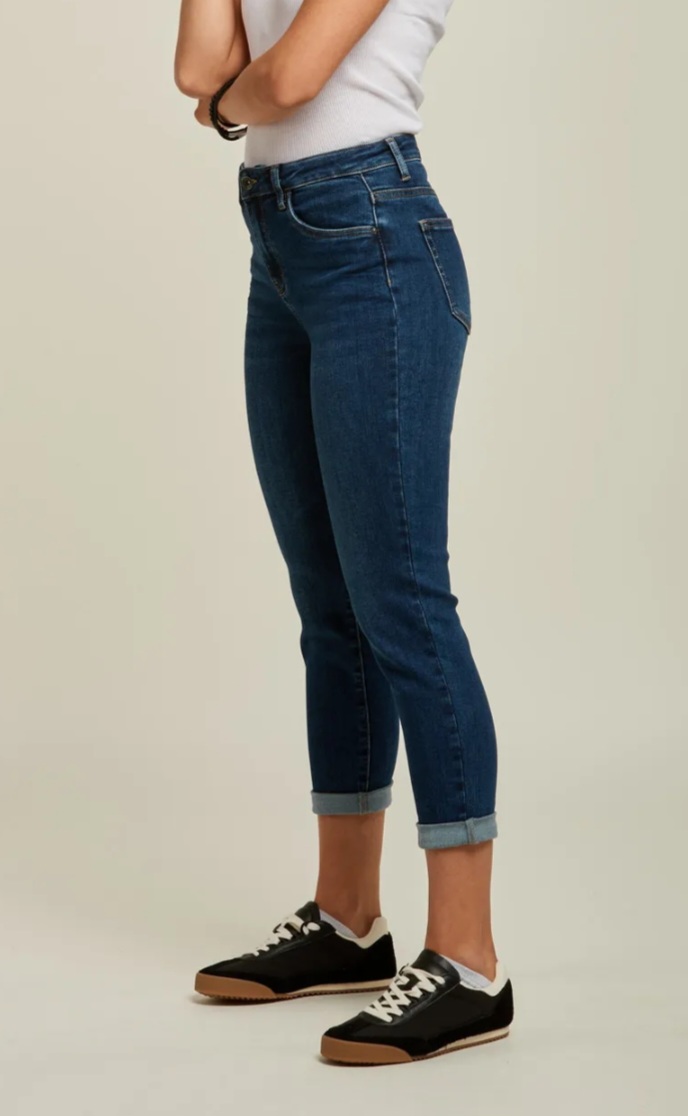 Toxik mom jeans denim brut blue L20029-33