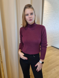 super zacht soft touch truitje aubergine