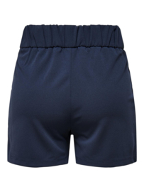 soepele short met knoopjes blauw JDY