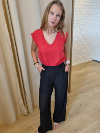 JDYCARLA CATHINKA PANT JRS DI zwart