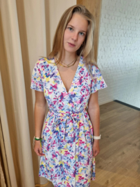 vrolijke jurk met print