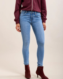 Toxik mediumhoge taille  super push up bleached medium blue L21487-3