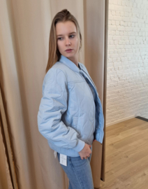 JDYRAYA QUILT SHORT JACKET OTW HAB lichtblauw