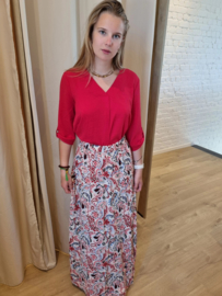 blouse met V-hals en 3/4 mouw JDY ski patrol
