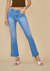 Hoge taille bootcut jeans super stretch ALH1690
