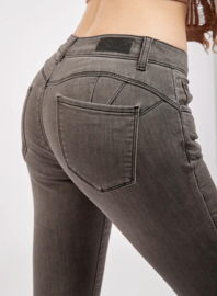 Toxik mid grey jog super push up L21164-5