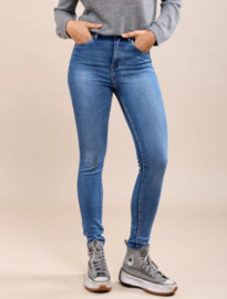 Toxik hoge taille mid blue L185-J92