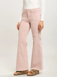 Toxik middelhoge taille wide fit H2747-12 poederroze