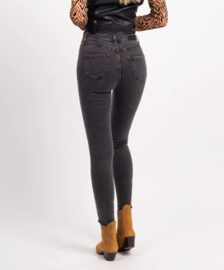 Toxik hoge taille donkergrijs L185-J59