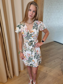 JDYSEZEN LIFE S/S WRAP DRESS WVN DIA