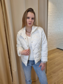 donsjasje lange mouw snoeproze - lichtroze - lichtblauw - beige - wit - munt - geel