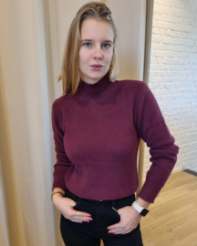 super zacht soft touch truitje aubergine