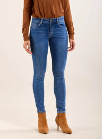 Toxik mediumhoge taille  super push up medium blue L21487-2