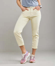 Toxik mom jeans pastelgeel L20029-C18