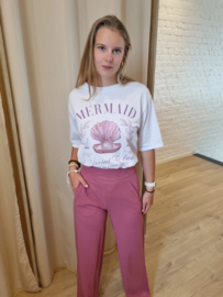 relaxed fit broek stretch JDY licht fuchsia
