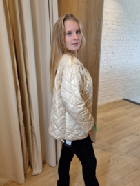 vestje met gouden tint